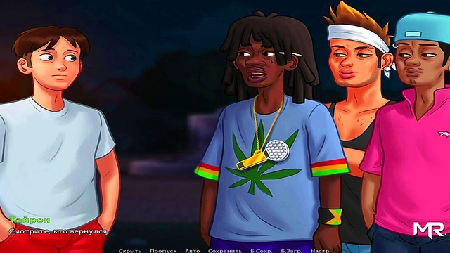 Mature Anime Lady Gets Help From Teen In Summertime Saga Cartoon Adventure