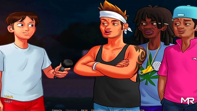 Mature Anime Lady Gets Help From Teen In Summertime Saga Cartoon Adventure