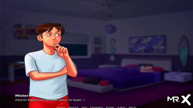 Mature Anime Lady Gets Help From Teen In Summertime Saga Cartoon Adventure