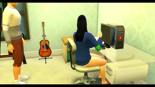 Boruto’s Threesome Fantasy – Father Naruto & Girlfriend Sarada Share Intense Pleasure