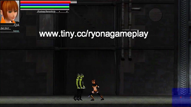 Pretty Aya Fucks Alien Men in New Hentai Game "The Hounds of the Blade" Gameplay