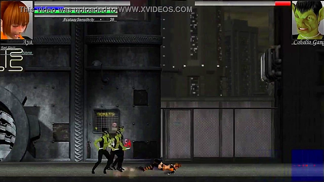 Pretty Aya Fucks Alien Men in New Hentai Game "The Hounds of the Blade" Gameplay