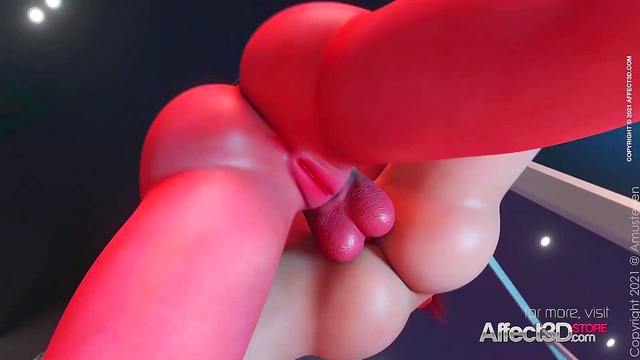 Redhead Futa Lesbian Gets Hardcore Anal & Blowjob In 3D Anime Fantasy