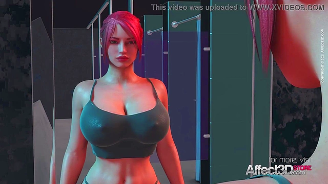 Redhead Futa Lesbian Gets Hardcore Anal & Blowjob In 3D Anime Fantasy