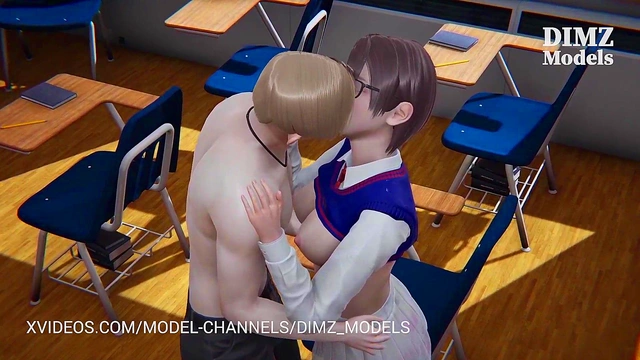 Asian Waifu Gets Fucked Hard In Classroom By Ryan & Yui Volume 1