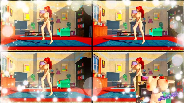 Pirate Nami's Massive Tits Expand in Seductive Anime Dance Scene