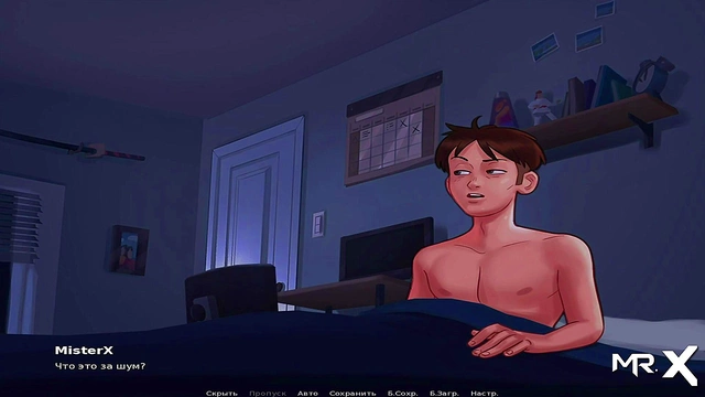 Hot Anime Babe Gives Summertime Saga blowjob in Steamy Shower Scene