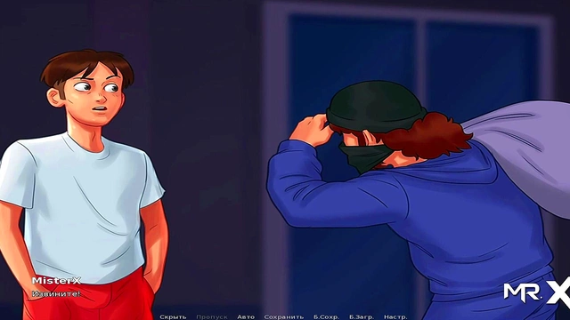 Hot Anime Babe Gives Summertime Saga blowjob in Steamy Shower Scene