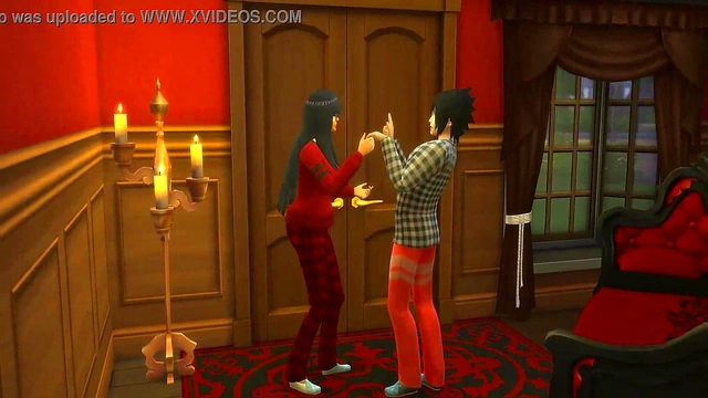 Sasuke Spanks Hinata While Naruto Fucks Her Like A Whore In Netorare Anime Drama