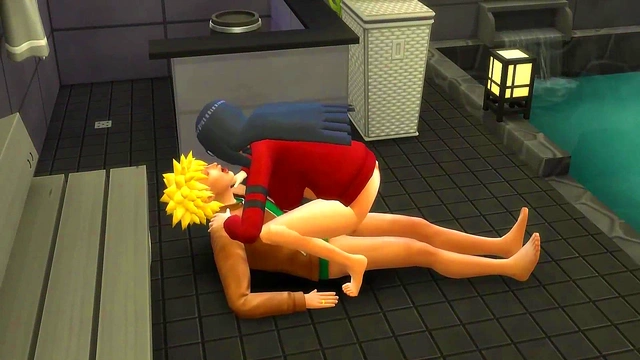 Sasuke Spanks Hinata While Naruto Fucks Her Like A Whore In Netorare Anime Drama