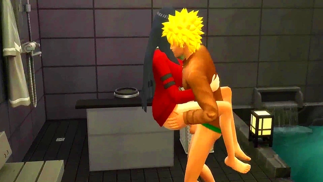 Sasuke Spanks Hinata While Naruto Fucks Her Like A Whore In Netorare Anime Drama