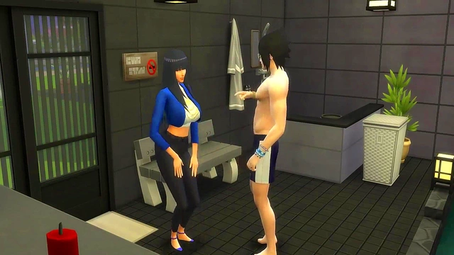 Sasuke Spanks Hinata While Naruto Fucks Her Like A Whore In Netorare Anime Drama