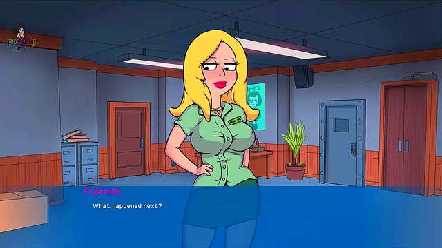 Milf Spanks Blonde & Redhead Lesbians Outdoors at Camp Pinewood Cartoony Fun