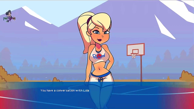 Milf Spanks Blonde & Redhead Lesbians Outdoors at Camp Pinewood Cartoony Fun