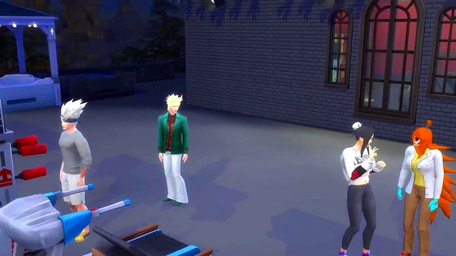 Hinata Comforts Sad Kakashi in Naruto Anime for Intense Fucking Session