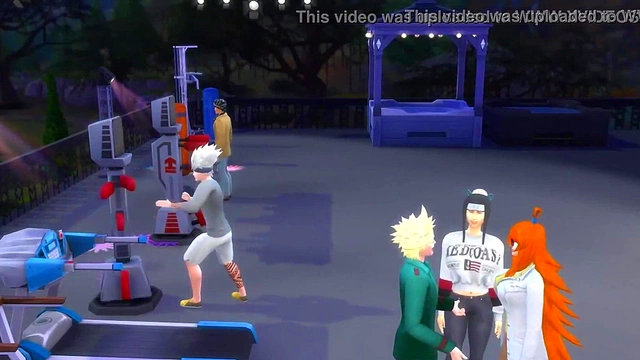 Hinata Comforts Sad Kakashi in Naruto Anime for Intense Fucking Session