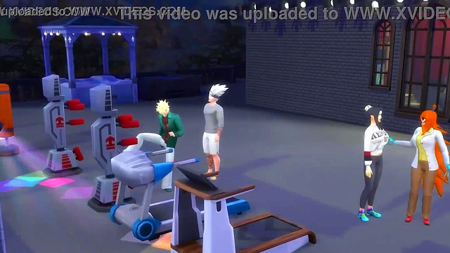 Hinata Comforts Sad Kakashi in Naruto Anime for Intense Fucking Session