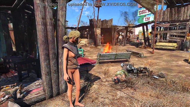 Sexy Teens Seduce in Fallout 4's Little Vegas – Anime Prostitute Action