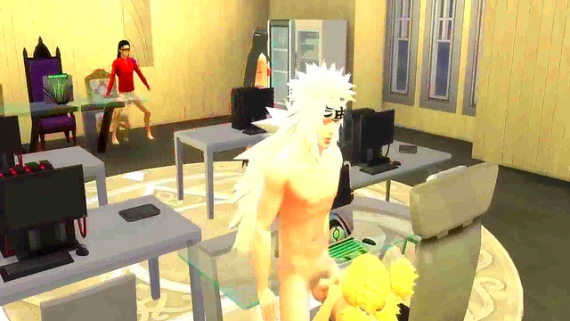 Perverted Wise Man Tempts Temari for Anal Sex in Naruto HentaiEpisode