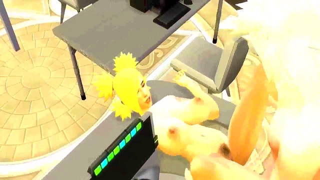 Perverted Wise Man Tempts Temari for Anal Sex in Naruto HentaiEpisode