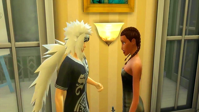 Kinky Anime Crossover – Hot Milf Hinata Cheats With Black Dick In Epic Blowjob & Anal Session