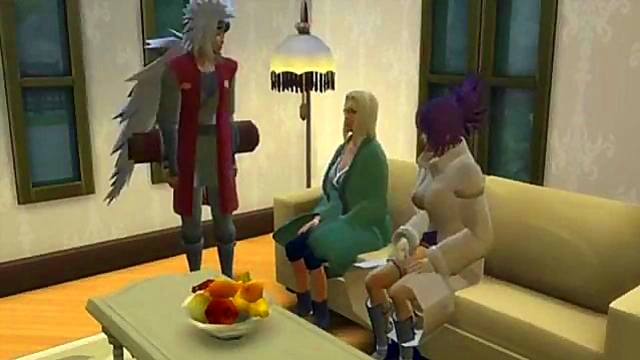 Anko The Ninja Sex Slave Rides Orochimaru's Dick in Hot Anime Anal Action