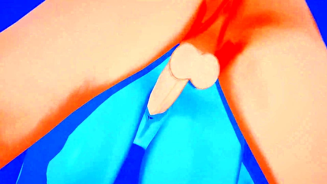 Lucky Guy Gets Creampie From Shaved-Pussy Undyne On The Beach