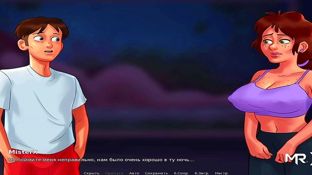 Step Mom Helps Step Son Masturbate in Summertime Saga Let’s Play