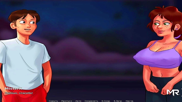 Step Mom Helps Step Son Masturbate in Summertime Saga Let’s Play