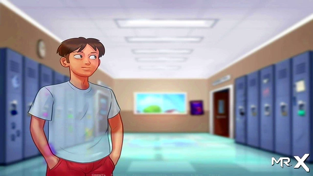 Step Mom Helps Step Son Masturbate in Summertime Saga Let’s Play