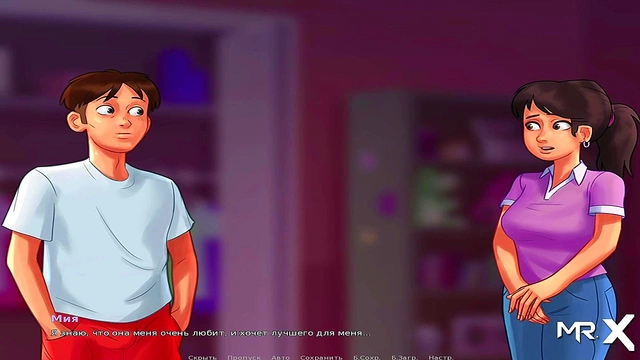 Step Mom Helps Step Son Masturbate in Summertime Saga Let’s Play