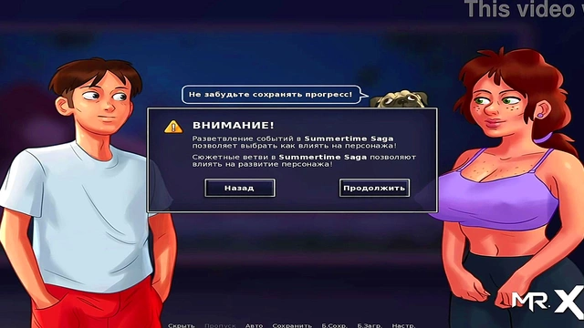 Step Mom Helps Step Son Masturbate in Summertime Saga Let’s Play