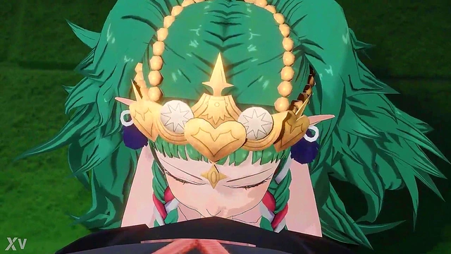Fire Emblem Anime Goddess Sothis Gives Seductive 3D Blowjob