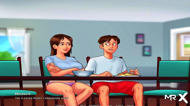 Hentai Babe From Summertime Saga Shows Off Her Skills In Anime Adventure