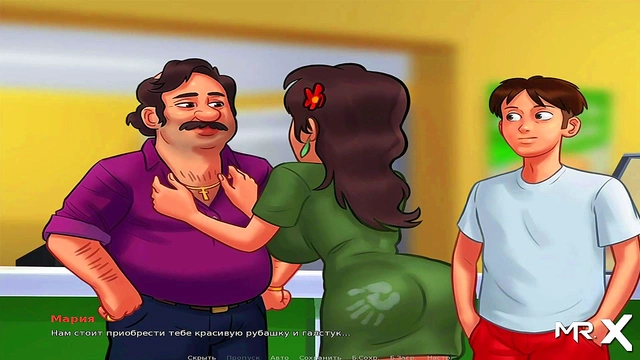 Hentai Babe From Summertime Saga Shows Off Her Skills In Anime Adventure