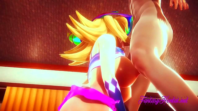 Dark Magician Girl Sucks Dick & Gets Fucked Hard in Yu-Gi-Oh 3D Hentai Uncensored
