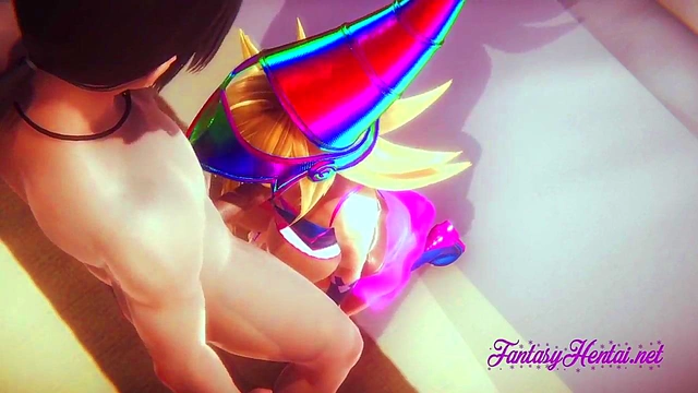 Dark Magician Girl Sucks Dick & Gets Fucked Hard in Yu-Gi-Oh 3D Hentai Uncensored