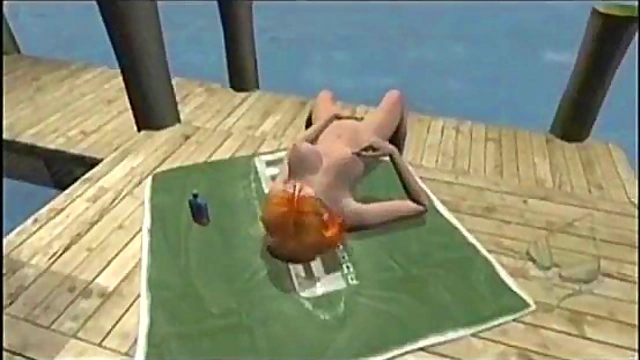 Hot Anime Chick Masturbates Her Pussy After Intense Hardcore Fucking