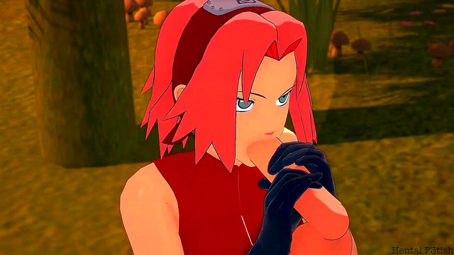 Sakura’s Mission Turns Into Wild 3D Hentai Sex With Doggy Style & Big Tits Creampie