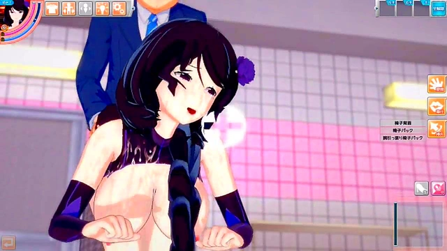 Elsa From Re-Zero Rubs Her Massive Tits While Giving A Blowjob & Handjob