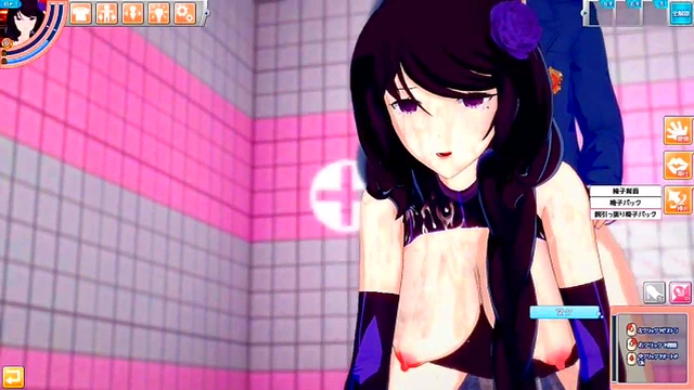 Elsa From Re-Zero Rubs Her Massive Tits While Giving A Blowjob & Handjob