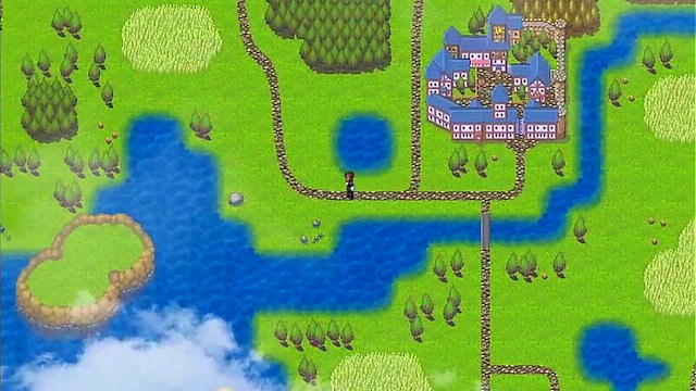 Huge-Bodied MILF Farah Gives Jamal Intense Blowjob in Queen Opala Game