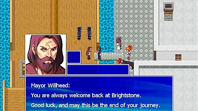 Huge-Bodied MILF Farah Gives Jamal Intense Blowjob in Queen Opala Game