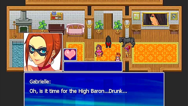 Huge-Bodied MILF Farah Gives Jamal Intense Blowjob in Queen Opala Game