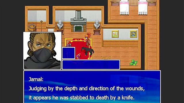 Huge-Bodied MILF Farah Gives Jamal Intense Blowjob in Queen Opala Game