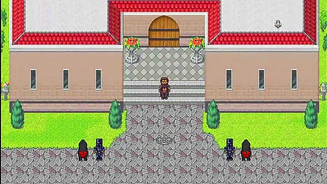 Huge-Bodied MILF Farah Gives Jamal Intense Blowjob in Queen Opala Game