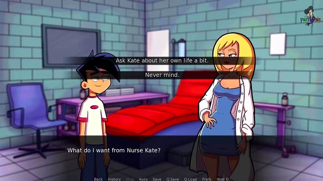 Gothic Ember Rides Danny Phantom in Rough Anime Shower Sex Session