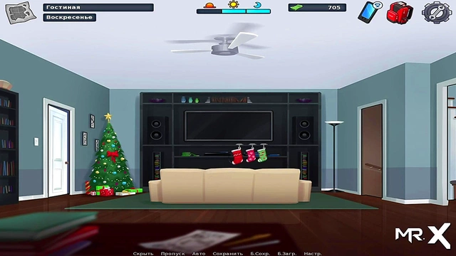 Summertime Saga Anime Girl Gives Blowing BJ Action In Sexy Game Scene