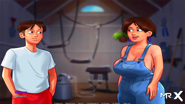 Summertime Saga Anime Girl Gives Blowing BJ Action In Sexy Game Scene