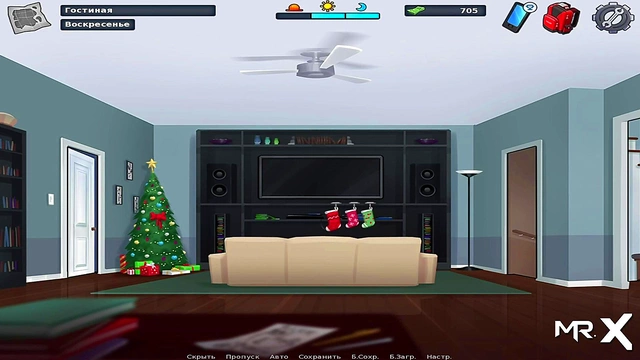 Summertime Saga Anime Girl Gives Blowing BJ Action In Sexy Game Scene